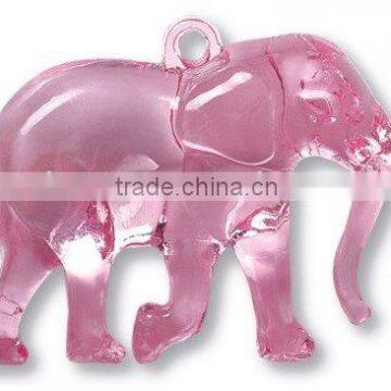 acrylic elephant pendant acrylic decoration beads