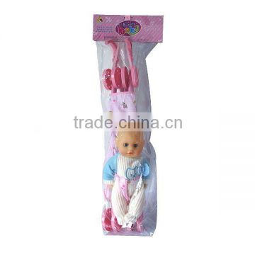 12" inflatable Doll & stroller