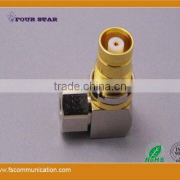 1.6/5.6 Female right angle bulkhead connector for BT3002 cable B