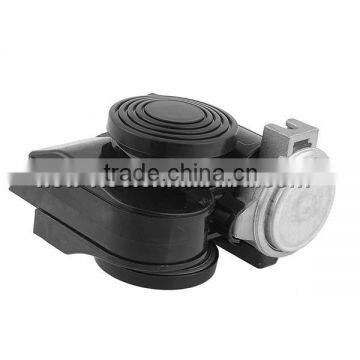 ONE-PIECE DUAL TONE AIR HORNS AND HEAVY-DUTY COMPRESSOR COMBINATION SET ALL IN ONE COMPACT TWIN TONE AIR HORN photo-2