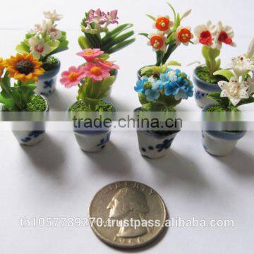 Dollhouse Miniature Flower Deco Scale 1:12 photo-3
