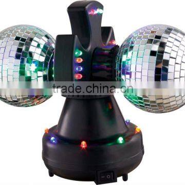 LED 4" Twin Mirror Ball lamp