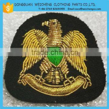 Fashion military India silk embroidery badge