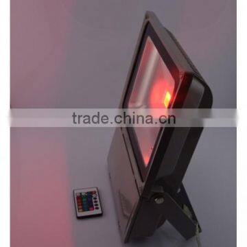 LED Flood Light 70W Led Flood Light IP65 Integrated Grey RGB Led Floodlight photo-4