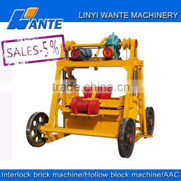 QT40-3B brick laying machine,hand press brick making machine