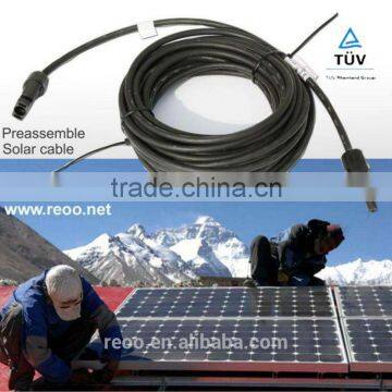 REOO IP67 Mc4 Cable Solar Connecor PV Solar Panel Extension Cable photo-5