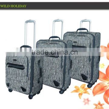 2014 New Design Jacquard Weave Travel Luggage