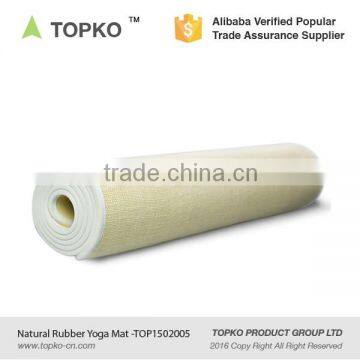 2016 Hot Sale Custom Printed ECO Natural Rubber TPE Yoga Mat