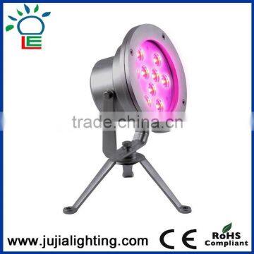 4W 100% waterproof led underwater lightings for pool, pond from 5 years Dongguan simu lighting factory