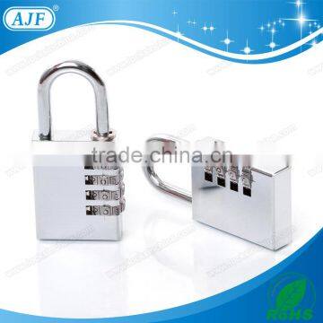 Popular for European Market-AJF High Security Brass Silver Door Code Lock photo-3