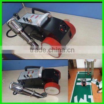 Tent / tarpaulin / flex banner welding machine with Lei-ster heat gun