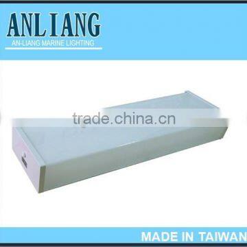 Taiwan Made T8 Hanging Fluorescent Ceiling Clear Cover Lighting Fixture