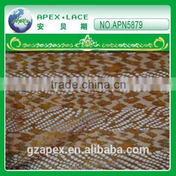 China New Arrival Design Fancy Fashion Nylon Embroidery Lace photo-3