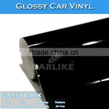 High Quality Glossy Black Color Change Film Wrap Vinyl Auto Sticker Paper