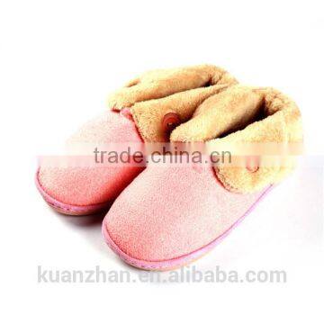 Camofleece plush winter cozy slipper