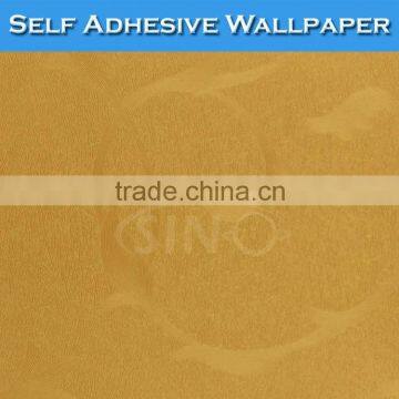 3103 SINO Flat Smooth Surface Gold 3D Water Resistant Wallpaper