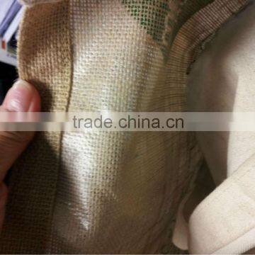 Jute Shopping Bag with Lamination inside