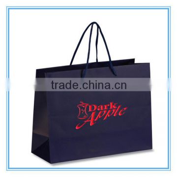 2015 New Design Luxury Shopping Paper Bag For Cloth