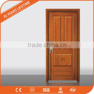 JFCG wpc good quality end product doors by hot transfer