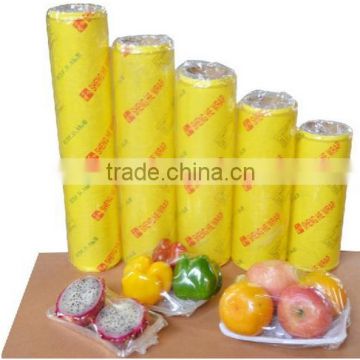 Clear Fresh Pvc Cling Film for Food and Vegetable Wrap Manufacturer