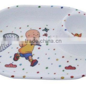 Cute design Chipping dishes egg plate