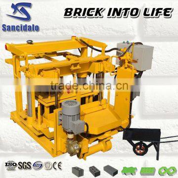 QT40-3A concrete block making machine price in India,hollow block machine