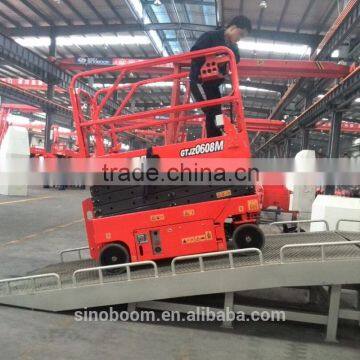 small cherry picker access platform lot stock scissor lift china