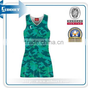 SUBNT-576-4 oem services custom sports netball uniform