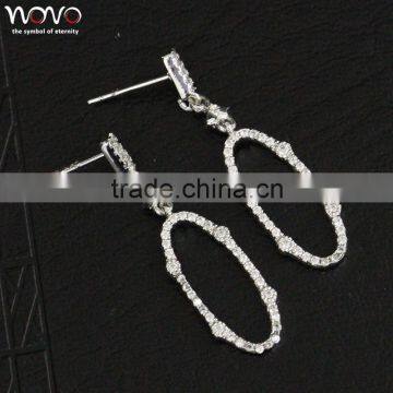 Wholesale 2016 new gold design fashion chinese brass earrings