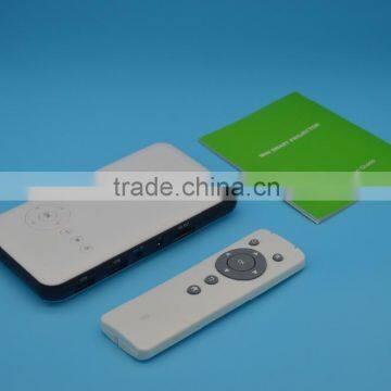 DLP android mini projector with OS android 4.4 500 lumen high resolution