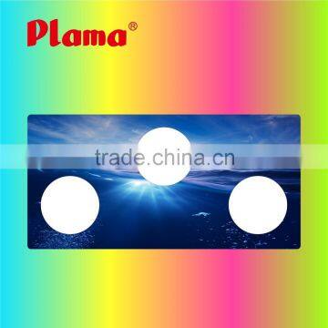 kitchen appliance tempered glass top for gas stove