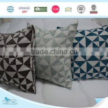 Embroidered Cutomized Geometric Embroidered Outdoor Cushion