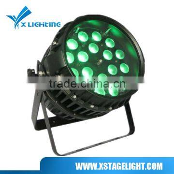 18*15w zoom led par light High power led par 64 RGBWA 5IN1 led par led