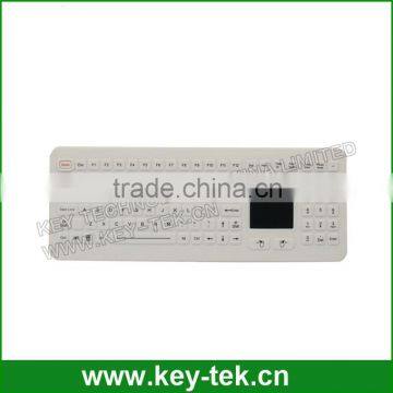 Rugged Touchpad Silicone Industrial Medical Keyboard Desktop For Hygienic photo-2