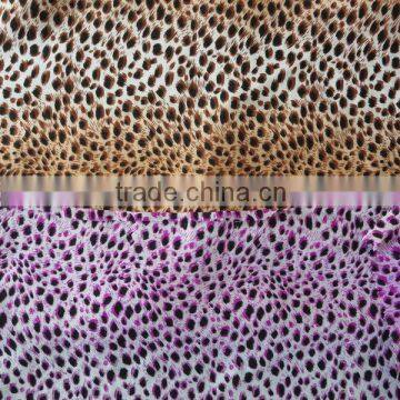 2014 Hot sell animal skin print rayon woven fabric for summer dress