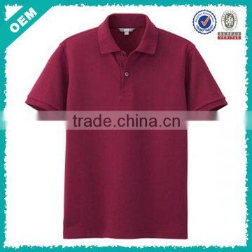 2015 Hot Sale New Design Polo t Shirt, Round Neck With Button Men Polo Shirt(lyt-0400013)