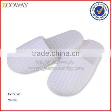 Factory Wholesale Hot Sale Disposable Hotel Waffle Slippers