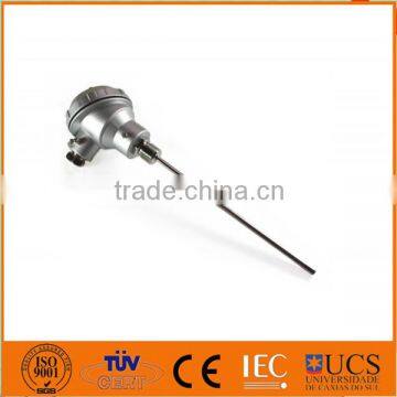 sheath rtd pt100 head type rtd temperature sensor