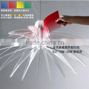 Modern Creative Special Edison Lamp Maguey W/3 Sizes Acrylic Drop Light photo-6