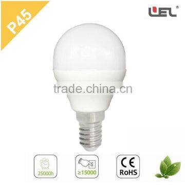 Led Bulb Lamp CE-approved P45 E14 3W Ceramic Bongs Plastic Housing Globe LED Light Bulb Led Light Bulb Speaker photo-3