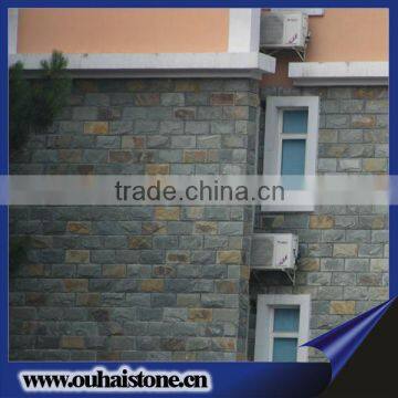 Factory own quarry products natural slate stone material exterior mushroom tiles