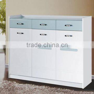 modern wood shoe cabinet for living room furniture/Melamine shoe cabinet,shoe rack,shoe shelf