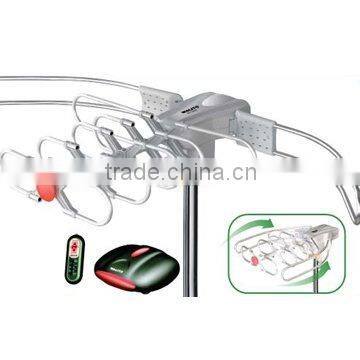 Outdoor TV antenna with remote control