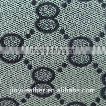 New design transfer film print JRLT006 hot sale pvc leather guangzhou good quality ladies bag wallpaper