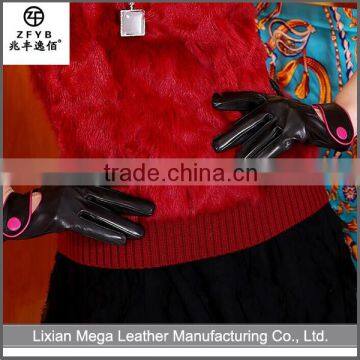 Hot Sale Top Quality Best Price leather lady Wholesaler Gloves