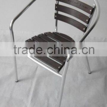 Restaurant used dining plastic aluminum carver chair