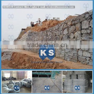 Galvanized Gabion/Gabion Basket/Gabion Containment Price