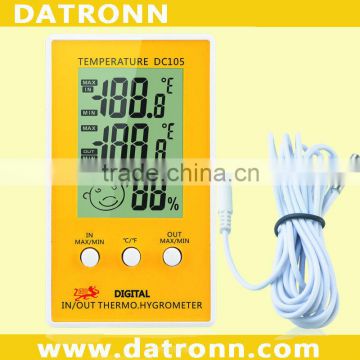 DC105 Digital thermometer and humidity measurement instrument