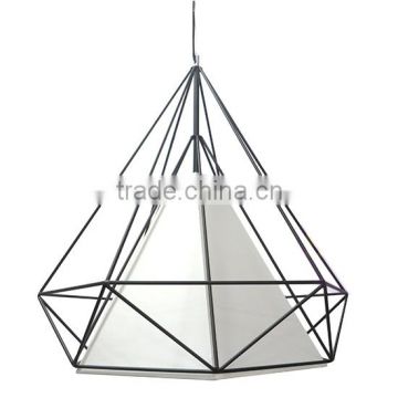 Modern Himmeli Pendant Light Pyramid Shape Pendant Lamp Metal Line Pendant