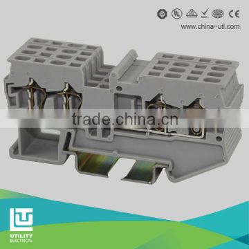 New UTILITY Spring cage clamping Terminal Block